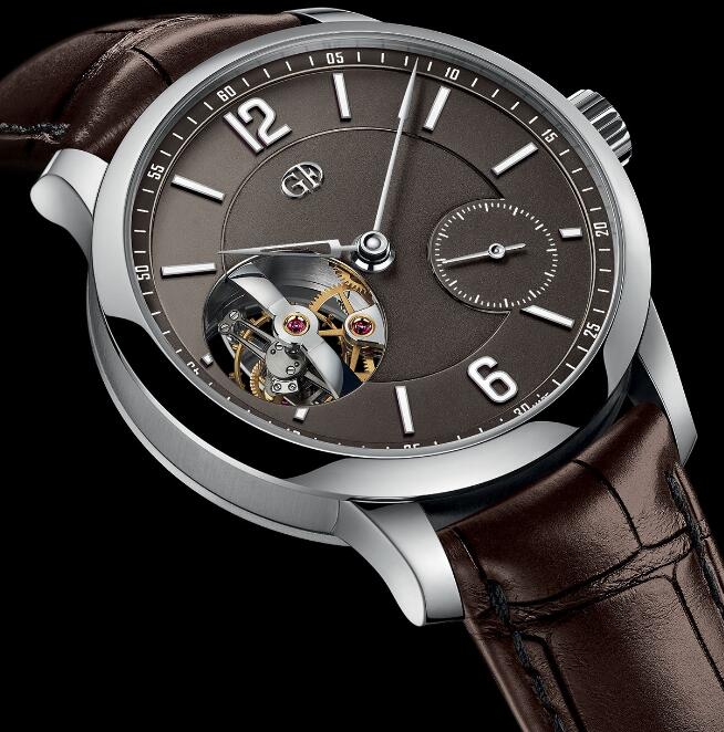 Review Fake Greubel Forsey Tourbillon 24 Secondes Vision Platinum Brown Dial luxury watches
